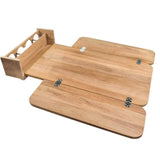 Whitecap Cockpit Table W/FOLDING Leaves Drinkholder Table Top – Holds 4